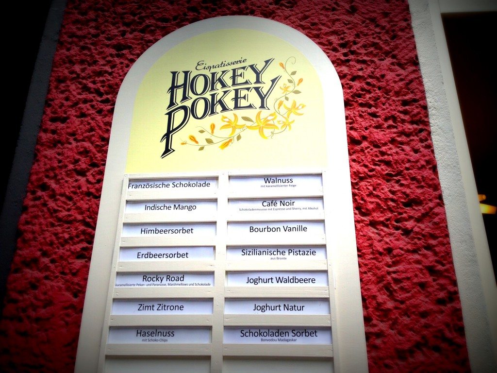 Hokey-Pokey-Eis-Sorten