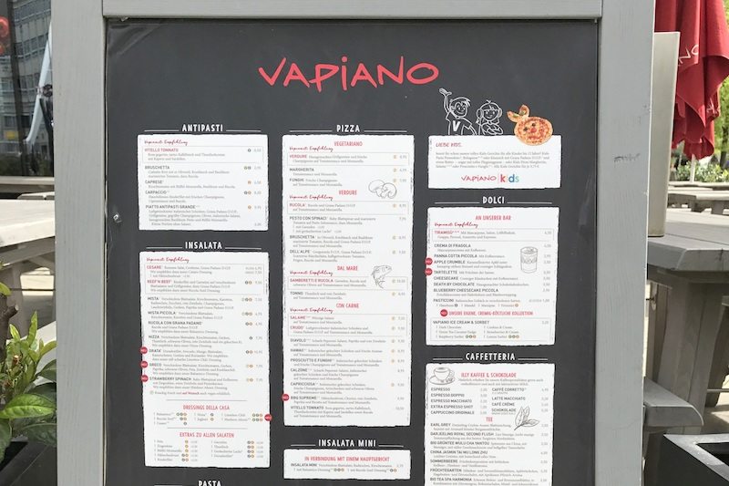 Vapiano - Italienisch Essen auf der ganzen Welt | Berlin Ick Liebe Dir