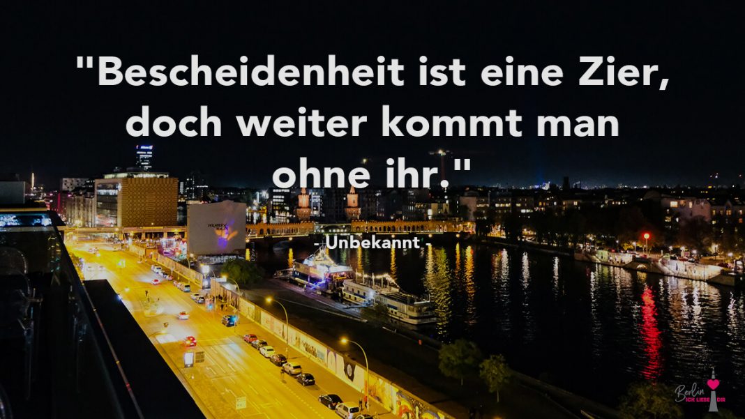 Berliner Sprüche & Zitate BERLIN ICK LIEBE DIR