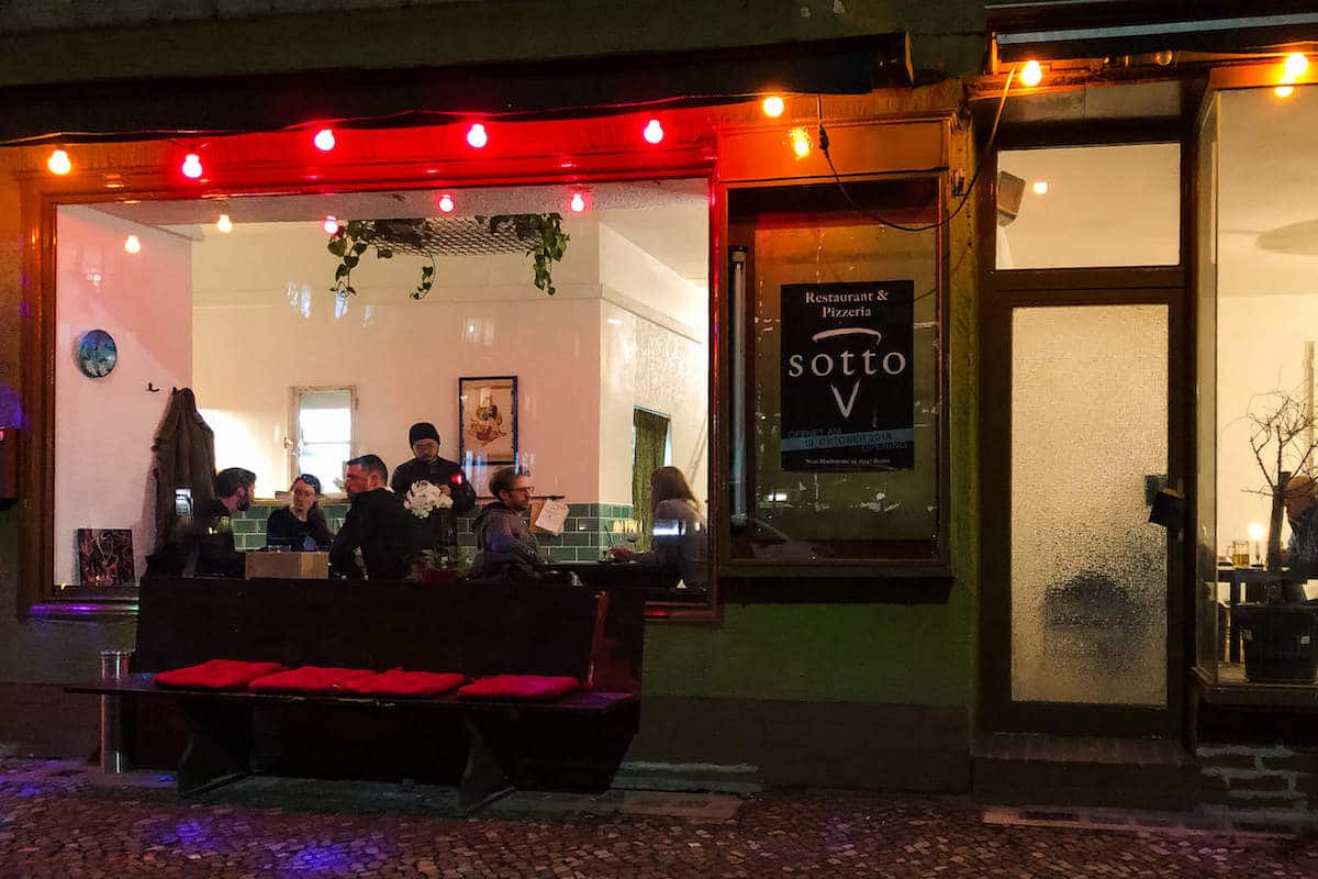 Das Sotto in Wedding Vegane Pizza at its best BERLIN ICK LIEBE DIR